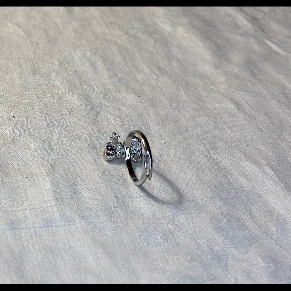 Rhinestone Crystal Apple Rings - Picture 6 of 8